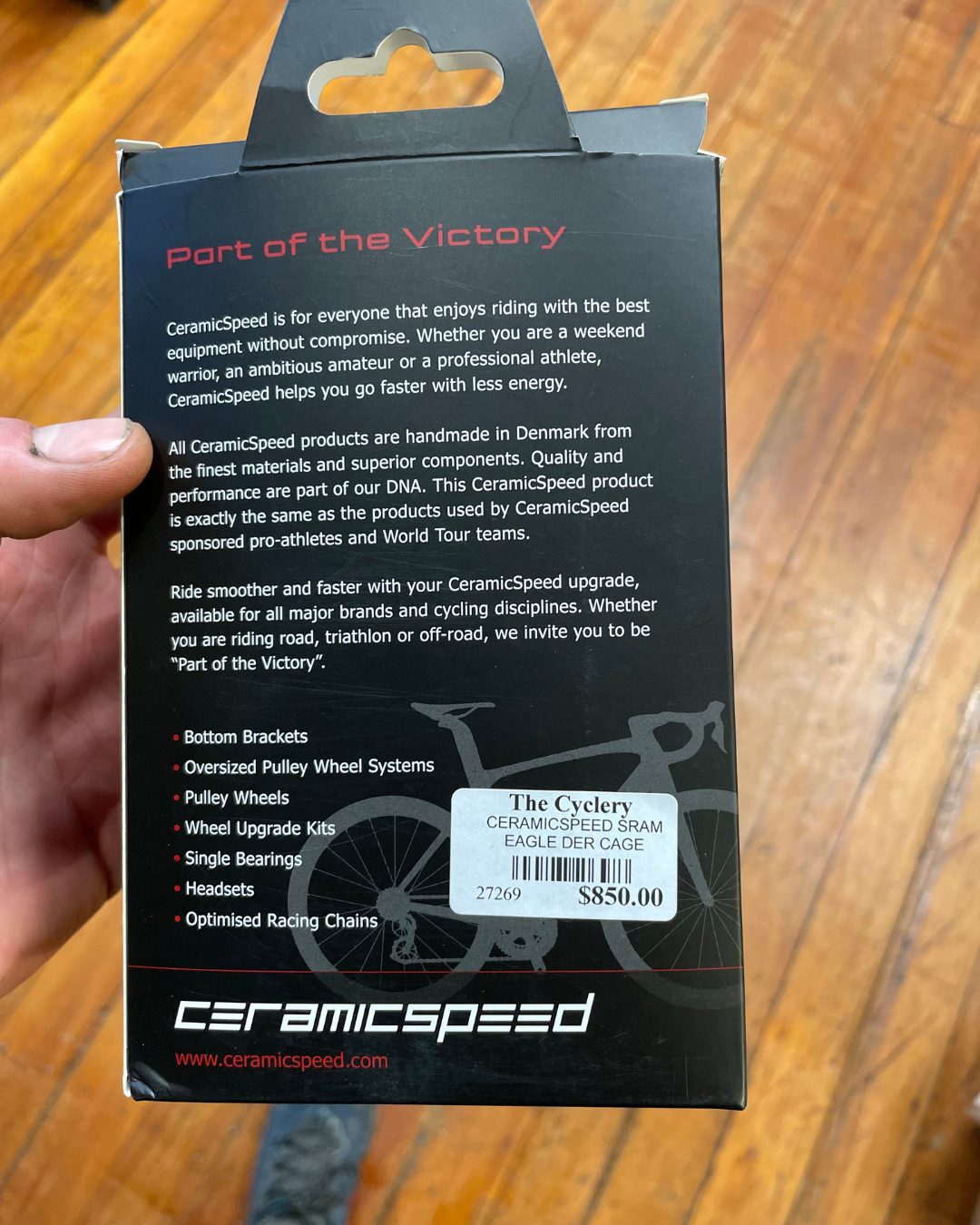 Ceramicspeed - OSPW for Sram Eagle Deraileurs