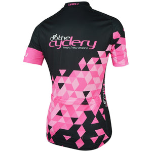 THE CYCLERY - Pink Triangle Jersey