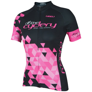 THE CYCLERY - Pink Triangle Jersey